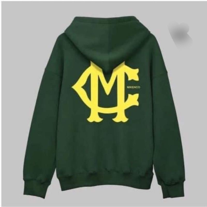 Áo Hoodie Mikenco Monogram Chính Hãng Chất Nỉ Bông Cotton Dày Đẹp, Áo Hoodie Nam Nữ Mikenko Hoạ Tiết Form Thụng Tay Bồng