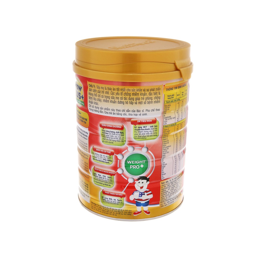 SỮA GROW PLUS+  900G NUTIFOOD