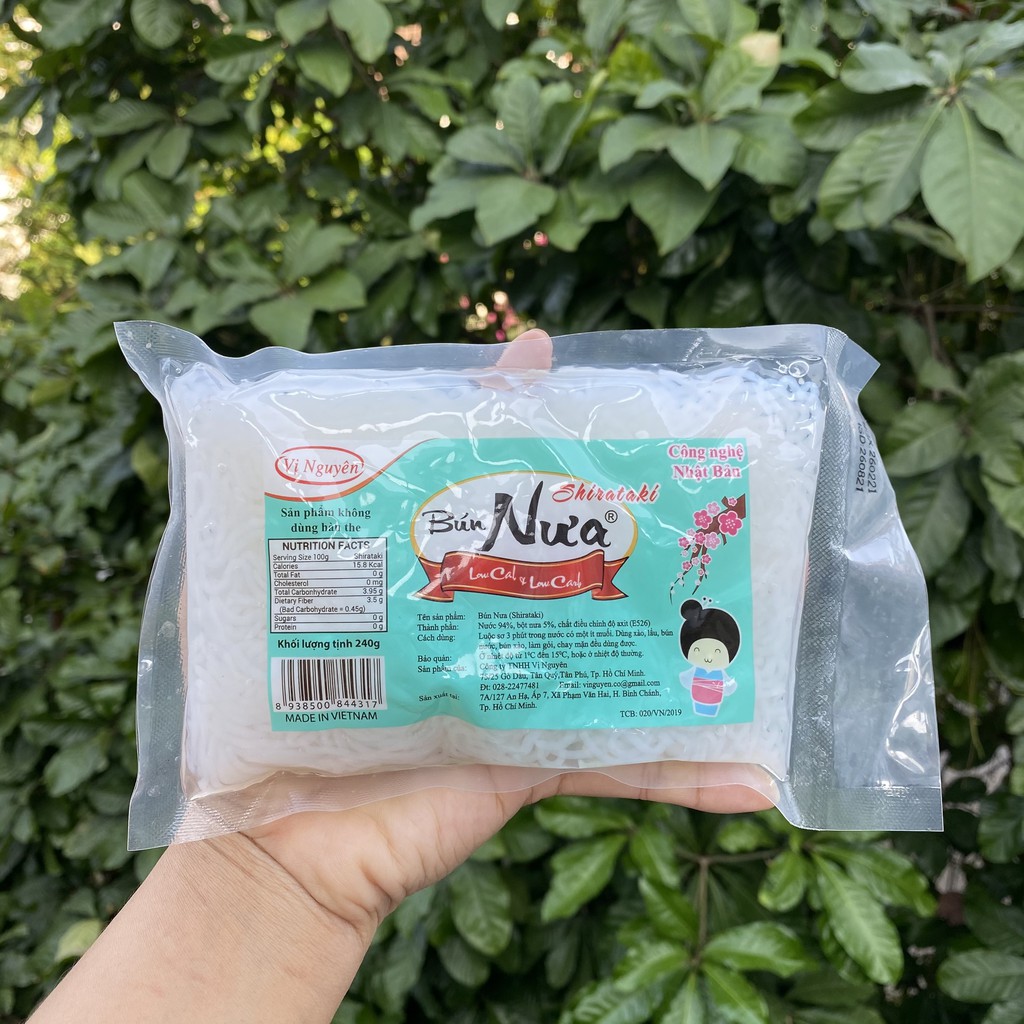 Hàng hot -  Bún nưa Keto ❤️ CHẤT LƯỢNG CAO ❤️ Miến nưa, phở nưa, mì nưa, 0 calo, không béo, sợi dai giòn DS Nga | BigBuy360 - bigbuy360.vn