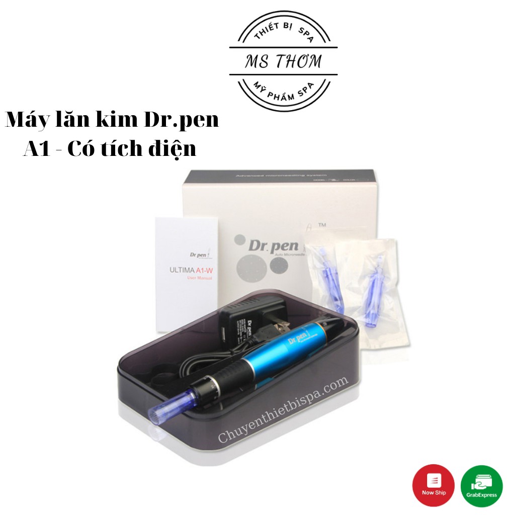 Máy lăn kim Dr.Pen (tặng 2 đầu kim theo máy)