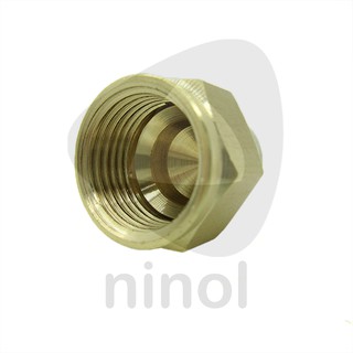 Nút Bịt Đường Ống Ren Trong Bằng Đồng Thau – Phụ Kiện Ống Nước, Chống Rò Rỉ