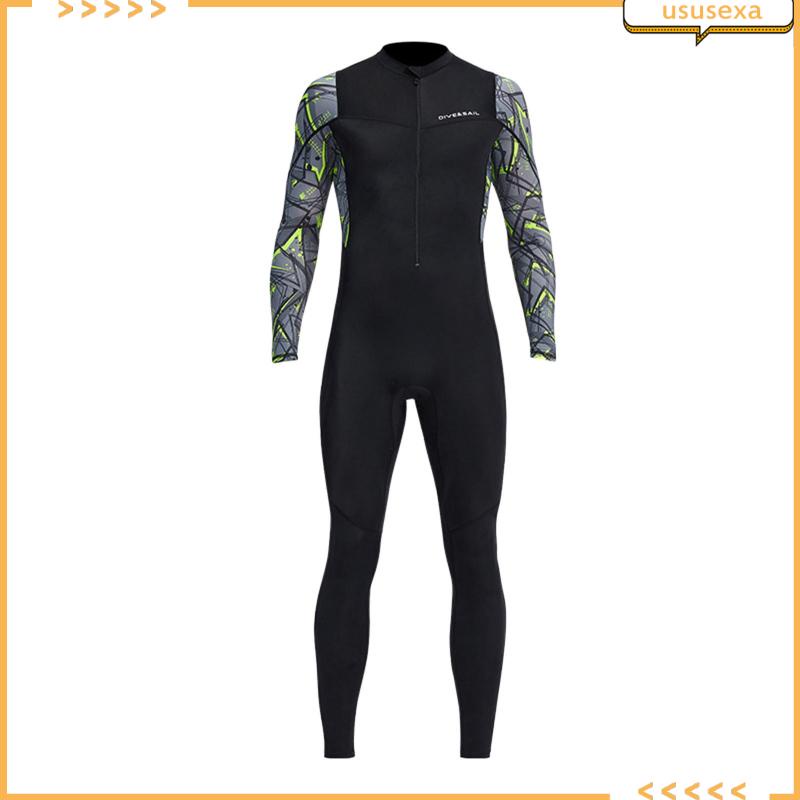 Bộ Đồ Lặn Một Mảnh Có Khóa Kéo Trước Siêu Co Giãn Cho Nam