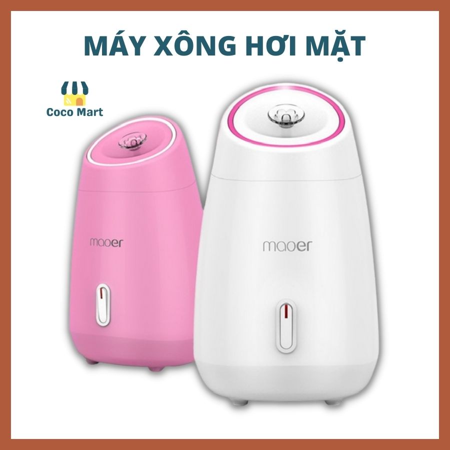 Máy xông hơi mặt thảo dược, hoa quả 2 in 1 Maoer