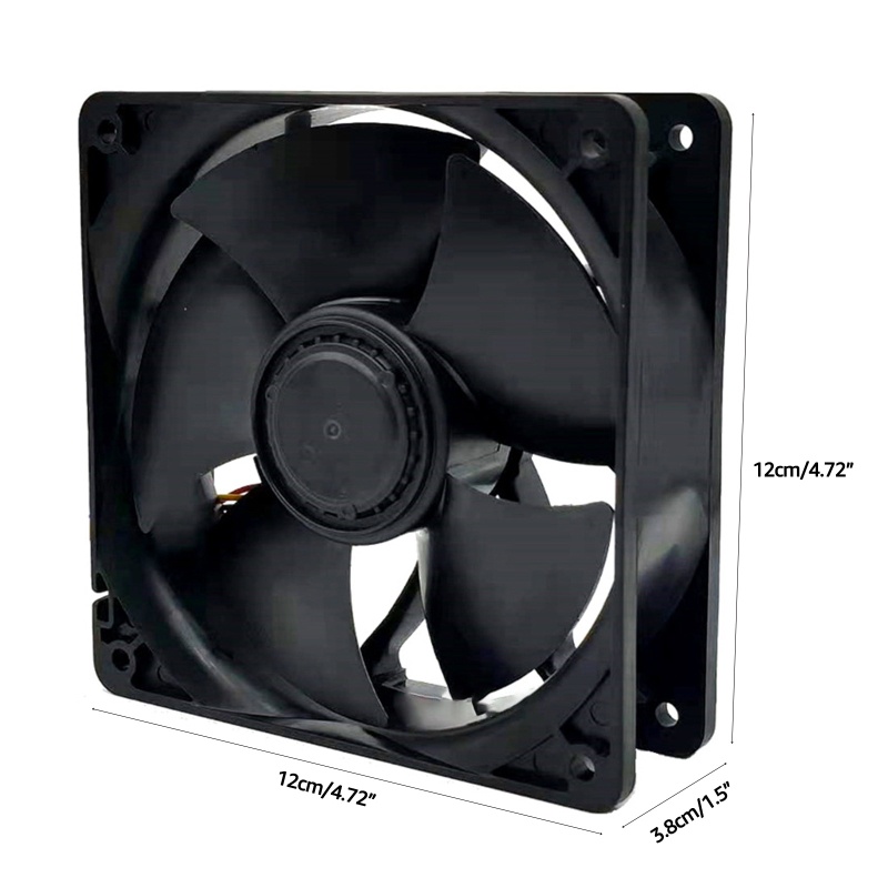 Quạt Tản Nhiệt Không Chổi Than zzz Tốc Độ Cao FGD1212HBL-29 12cm 4P 7000r
