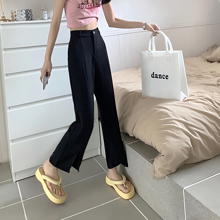 Quần dài SUXI lưng cao co giãn dáng ôm thời trang xuân hè cho nữ