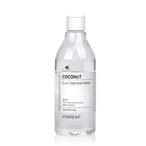 Nước tẩy trang chiết xuất dầu dừa INOREAF COCONUT DUAL CLEANSING WATER