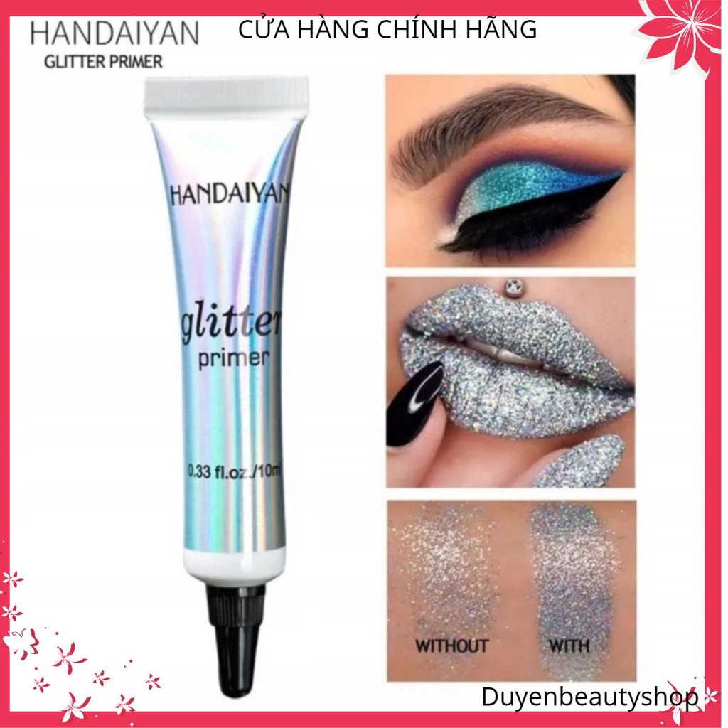 Kem lót bắt nhũ NYX Professional Makeup Glitter Primer 10ml sử dụng chuyên Makeup mắt và môi -Mỹ phẩm Chính hãng