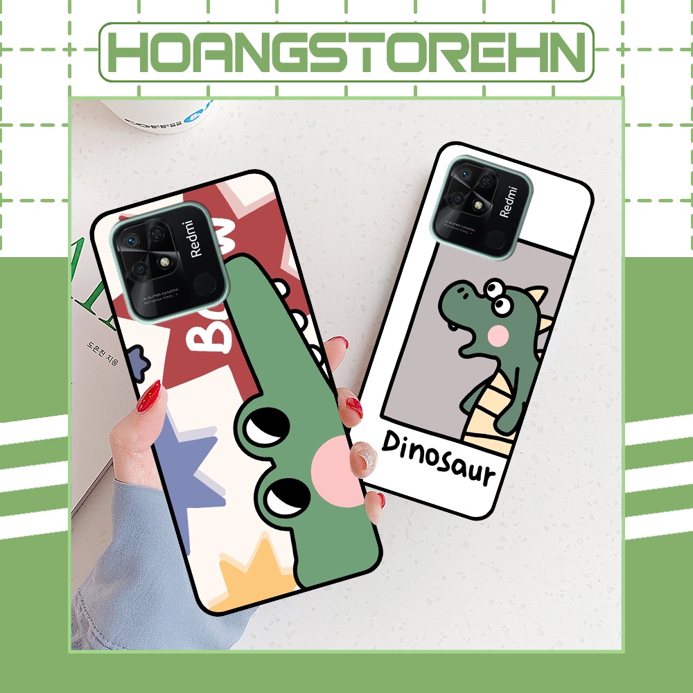 Ốp Xiaomi Poco C40 in hình cá mập, khủng long dễ thương, cute (T01 - T06)