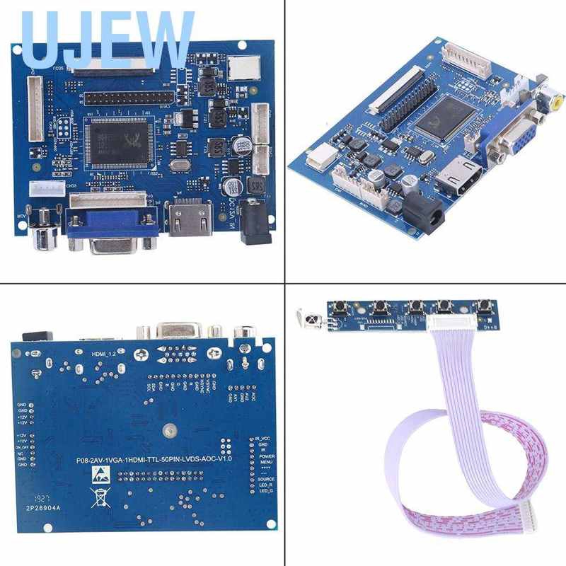 Màn Hình Lcd 7 Inch 1024x600 Hdmi Vga Cho Raspberry Pi 3/2