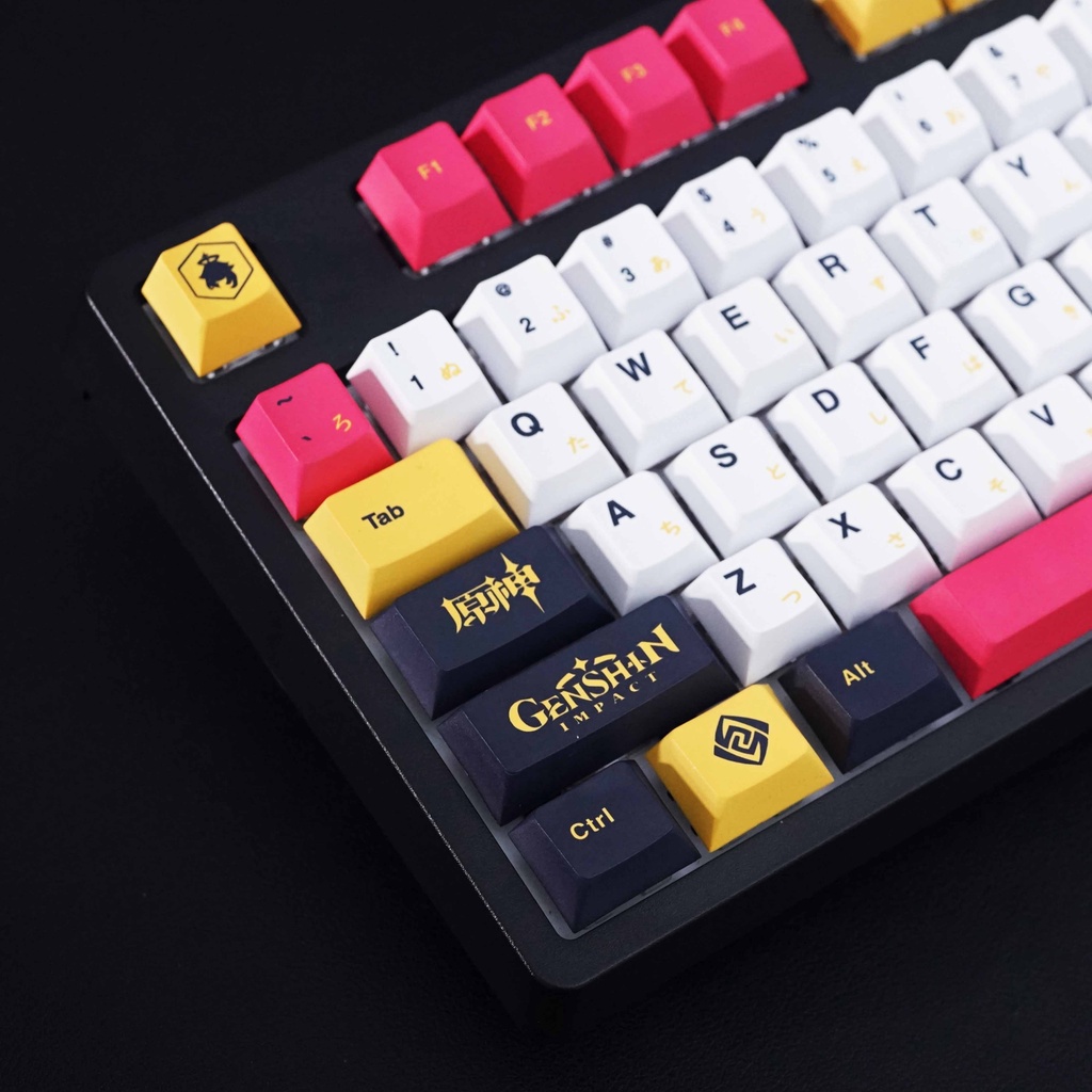 SET KEYCAP GENSHIN IMPACT NOELLE PBT 108 PHÍM CHERRY PROFILE
