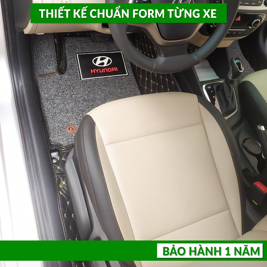 [GIÁ TẬN XƯỞNG][Hình Thật] Thảm Lót Sàn Xe Ô Tô HYUNDAI ACCENT - Chống Nước, Chống bẩn, Dễ Lắp Giá Xưởng