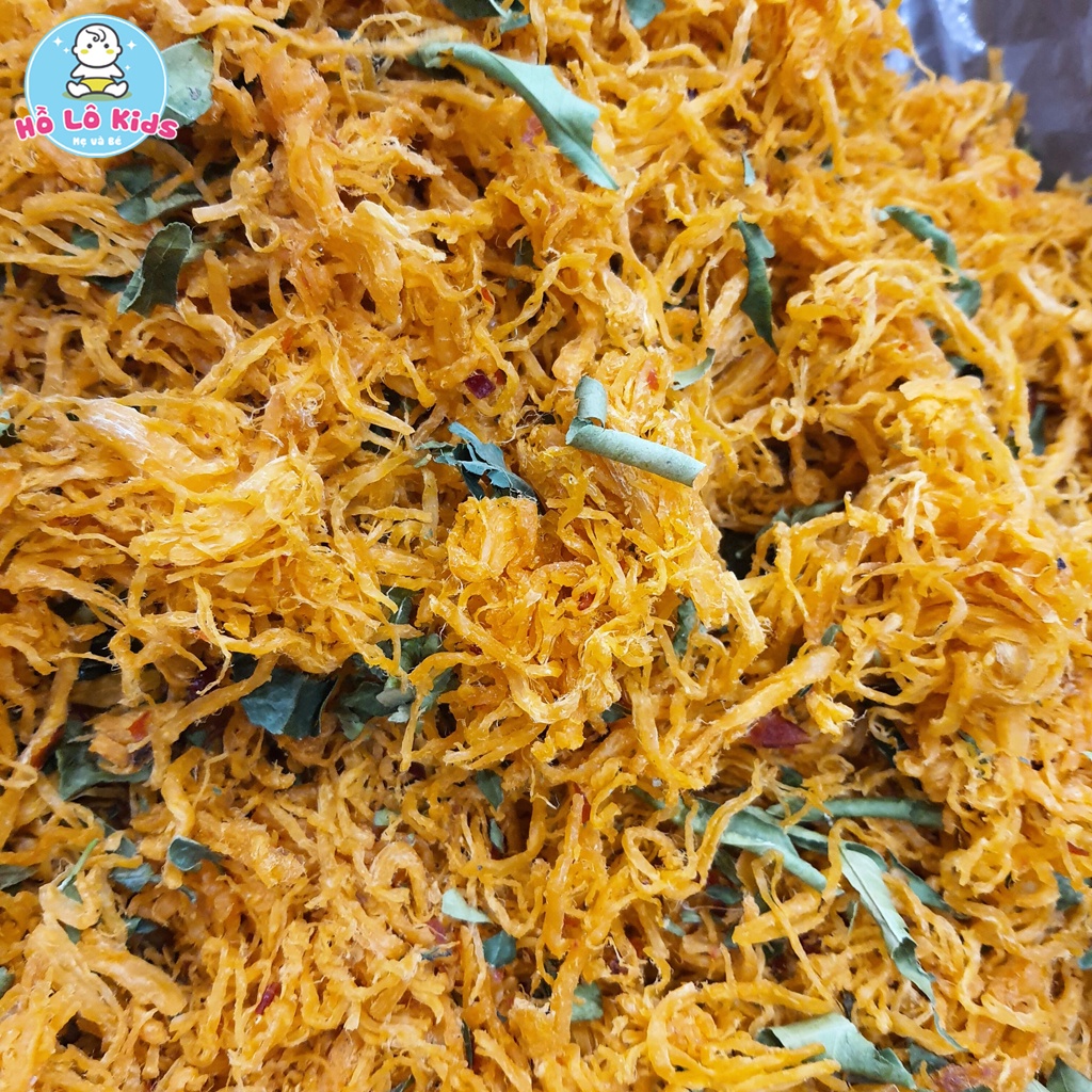 300g Gà khô lá chanh chuẩn loại 1 đồ ăn vặt ngon giòn đậm vị đồ ăn vặt Hồ Lô Kids