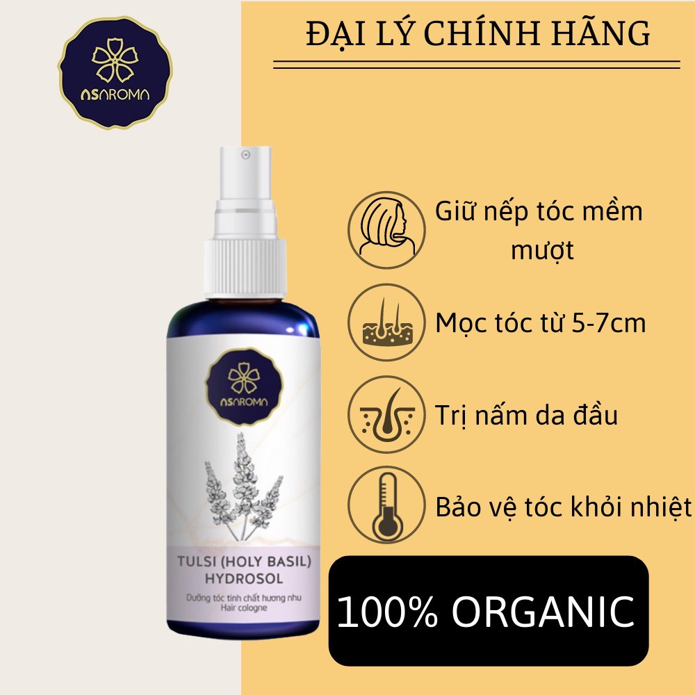 Tinh Chất Dưỡng Tóc Phục Hồi Hư Tổn Asaroma Hương Nhu Kích Mọc Tóc Nhanh Dài 100ml