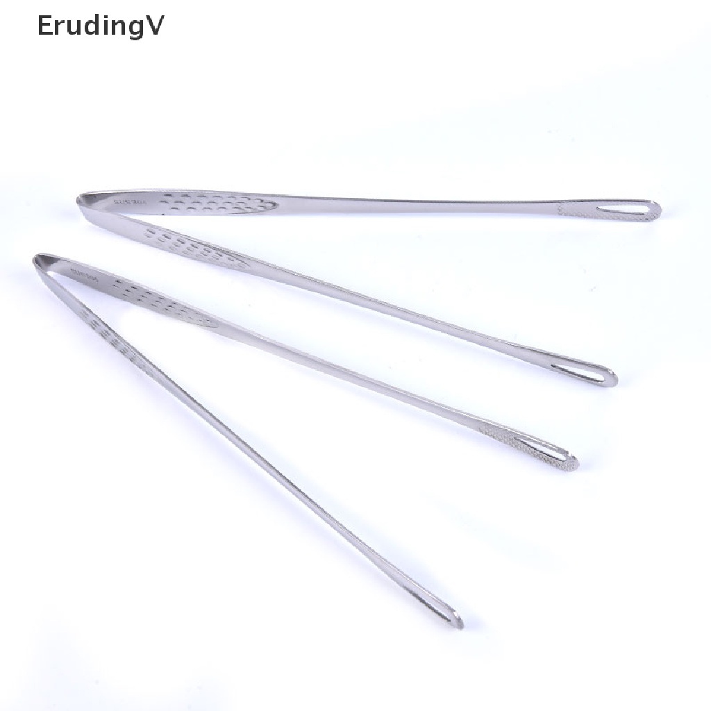1 Kẹp Gắp Thức Ăn Bằng Thép Không Gỉ Phong Cách Nhật Bản