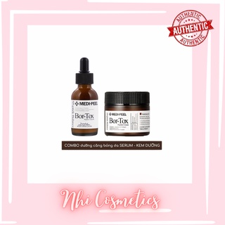 Combo serum và kem dưỡng medi peel bortox peptide căng bóng mịn màng da