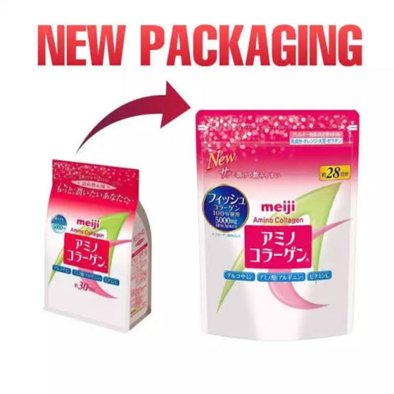 Bột Collagen Meiji Amino Nhật