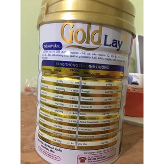 Sữa bột GoldLay Canxi Sure lon 900g