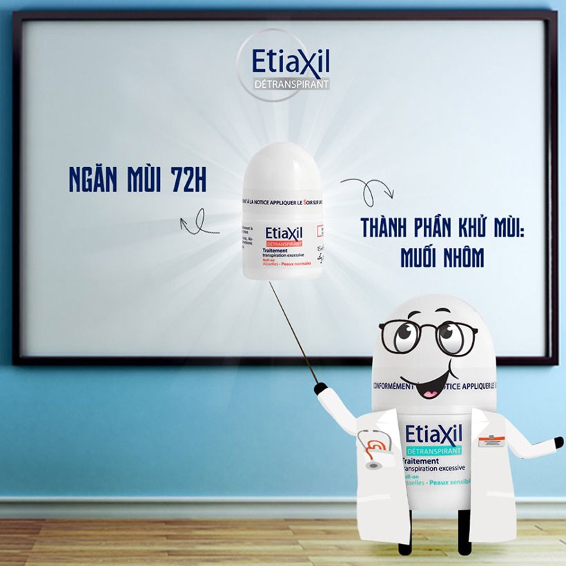 Lăn Khử Mùi Etiaxil 15ml