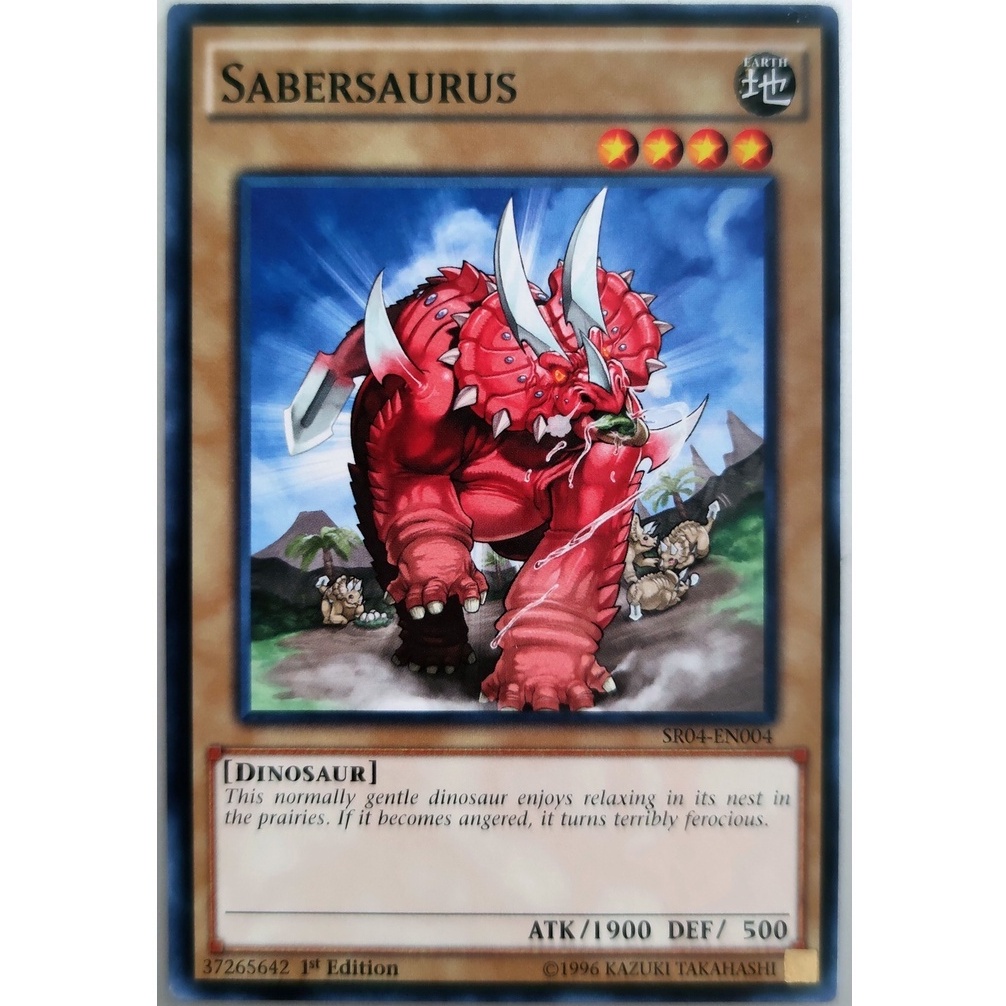 [Thẻ Yugioh] Sabersaurus |EN| Common