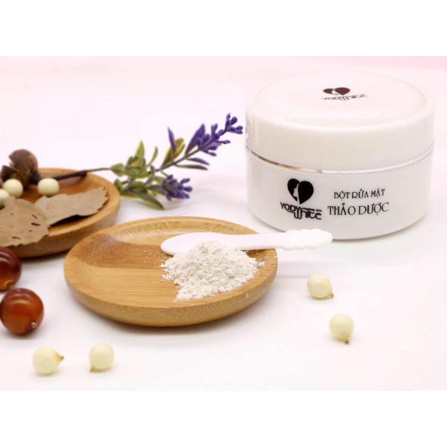 Bột Yody White Phương Anh rửa mặt làm da sạch mịn màng, ngăn ngừa mụn 100g