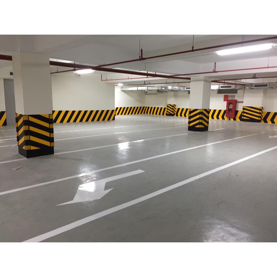 Ốp góc cột cao su. Thanh ốp cột phản quang. Bao phụ kiện lắp đặt. Bảo vệ góc tường, góc cột