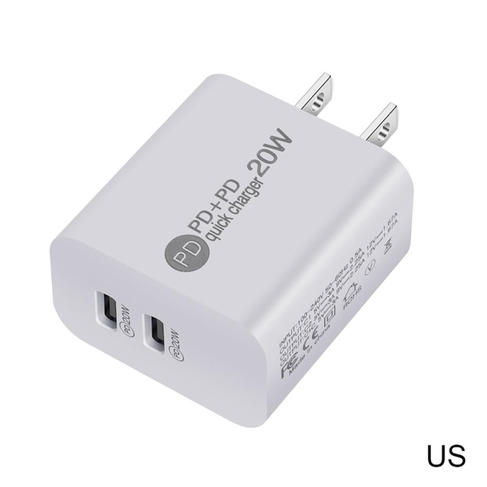 Bộ Sạc Nhanh 20W PD Type-C Đa Năng DIGIFOUNDER H7Q5 Bộ sạc dự phòng