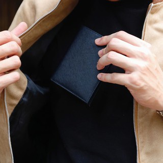 Ví Nam Da Mini Đựng Thẻ ATM, Namecard Da Bò Nhỏ Gọn Thời Trang Nam Nữ KAZOO VS22 Bảo Hành Da 12 Tháng