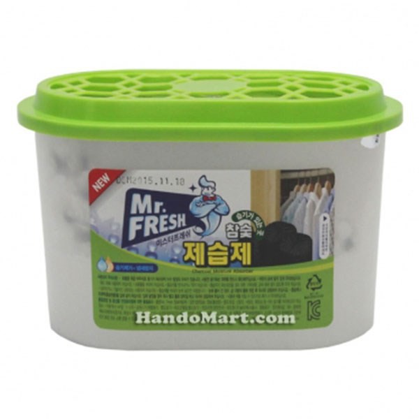 Hộp hút ẩm tủ quần áo khử khuẩn than hoạt tính Mr Fresh 256g