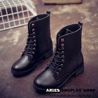 Giày cosplay - Giày phong cách - Combat Boots (Aries Cos)