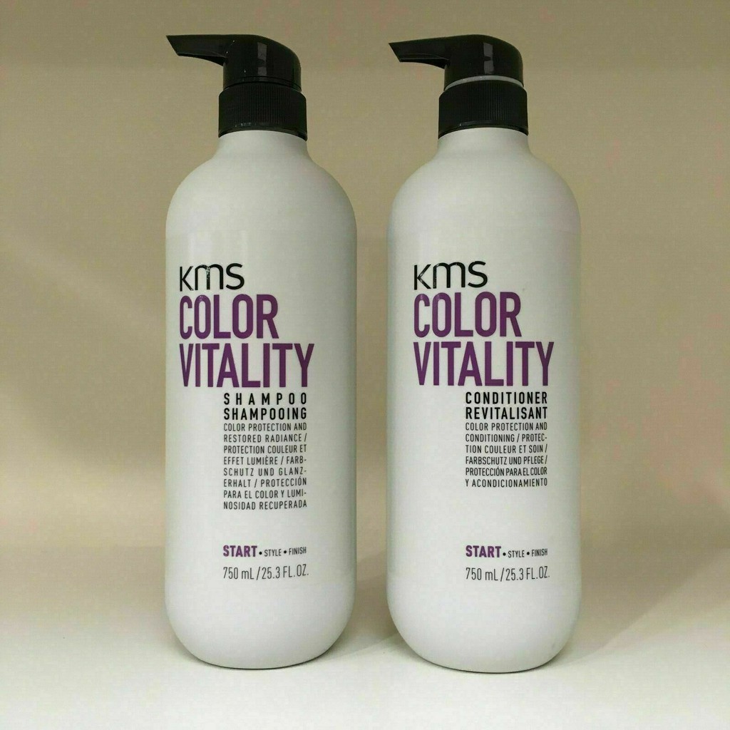 Dầu xả nâng sáng màu tóc KMS COLORVITALITY BLONDE Conditioner 750ml