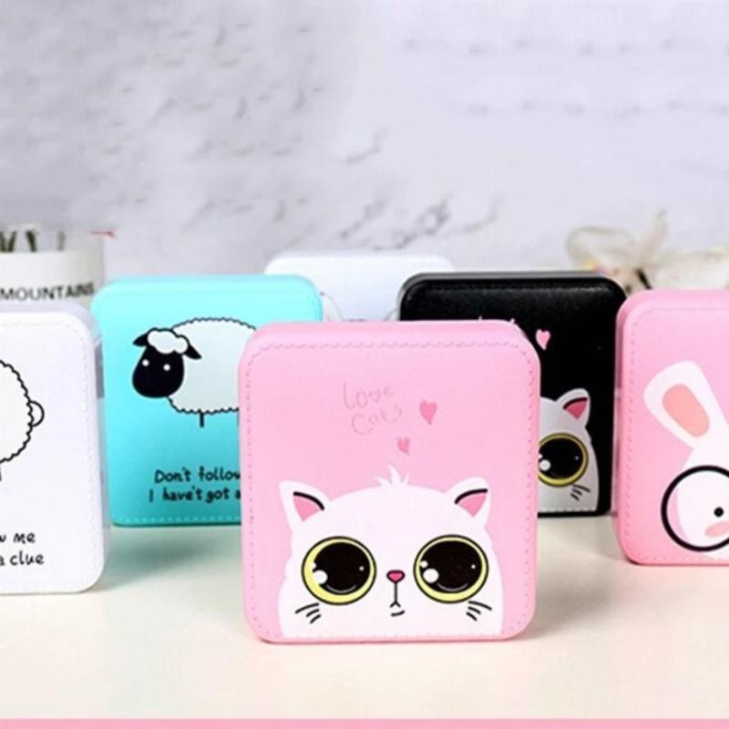 Sạc dự phòng mini love cats hồng