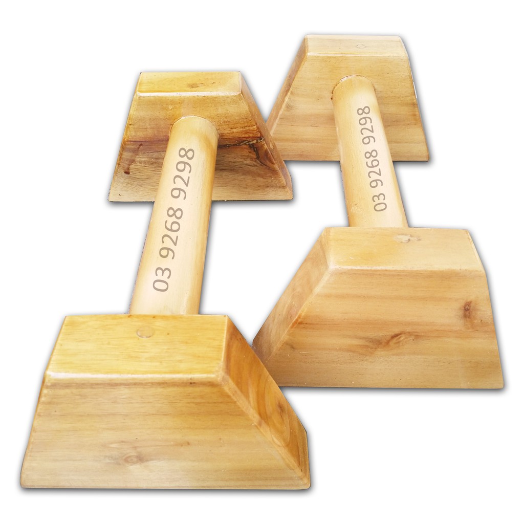 Parallettes - Dụng cụ hỗ trợ hít đất - Mẫu 2 (một cặp 2 chiếc)