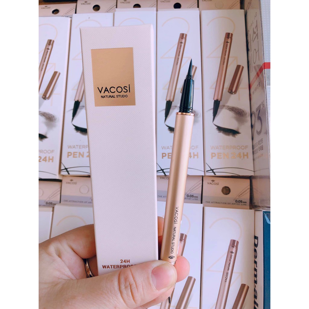 [372376 - auth] Bút Lông Kẻ Mắt Nước Vacosi WaterProof Pen Eyeliner 24H | BigBuy360 - bigbuy360.vn