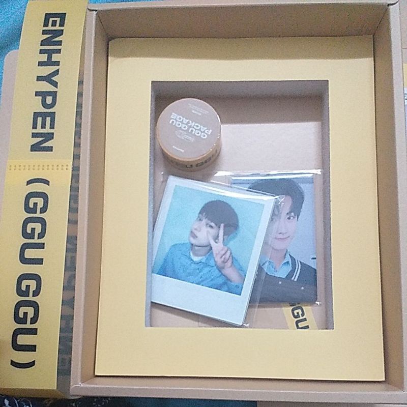 Notebook/deco book/ stand photo ggu 2022Tách lẻ enhypen ggu package 2022