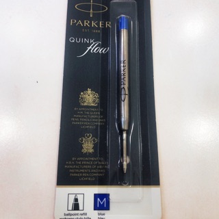 Ruột viết bi parker màu xanh nét F,nét M