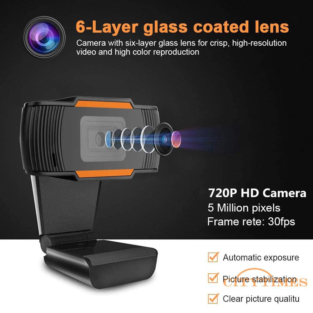 Webcam 2mp 1080p Full Hd Với Micro Usb 2.0 Cho Máy Tính | BigBuy360 - bigbuy360.vn