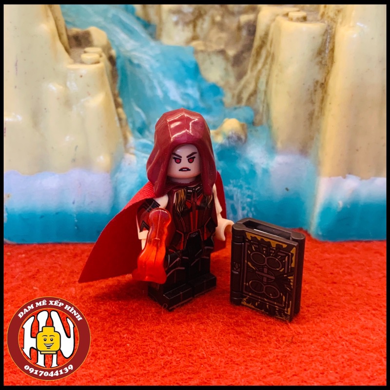 Đồ chơi xếp hình - Minifigure Marvel - Wanda Vision- WM6115 - Suit film - Hàng cao cấp - Ảnh shop !