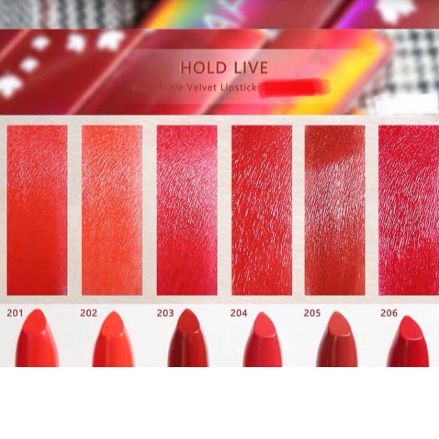 HOLDLIVE - Son thỏi Red Maple Velvet Lipstick Happy Secret (phiên bản lá phong đỏ)