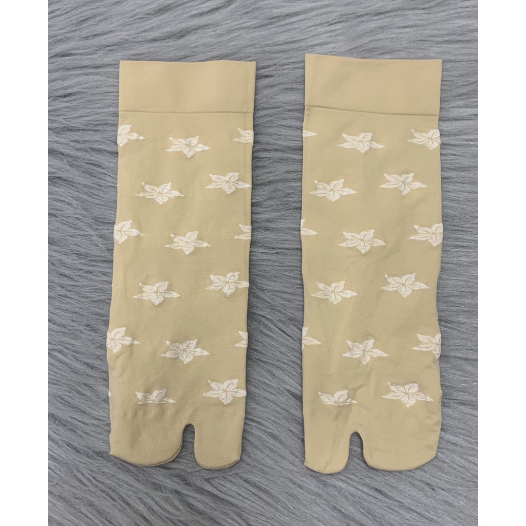 [HCM]Combo 5 hoặc 10 đôi vớ da , tất da , tất nữ , vớ nữ , chống nắng , họa tiết bông chìm ,thương hiệu T&amp;T , thun cotto