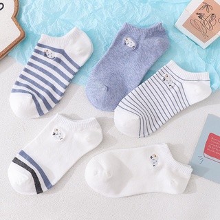 {Combo 5 đôi} Vớ nữ cổ ngắn dễ thương