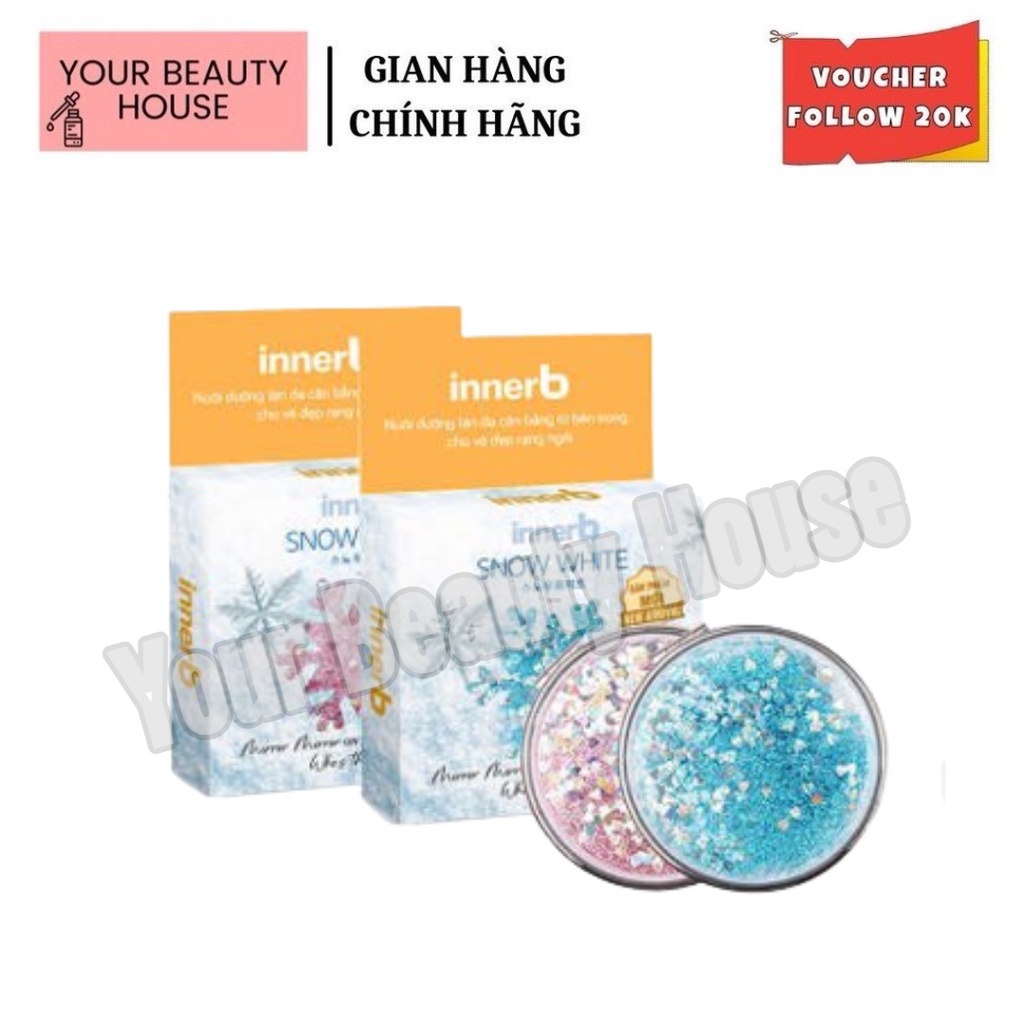 [Innerb] Gương Trang Điểm Snow White (màu ngẫu nhiên)