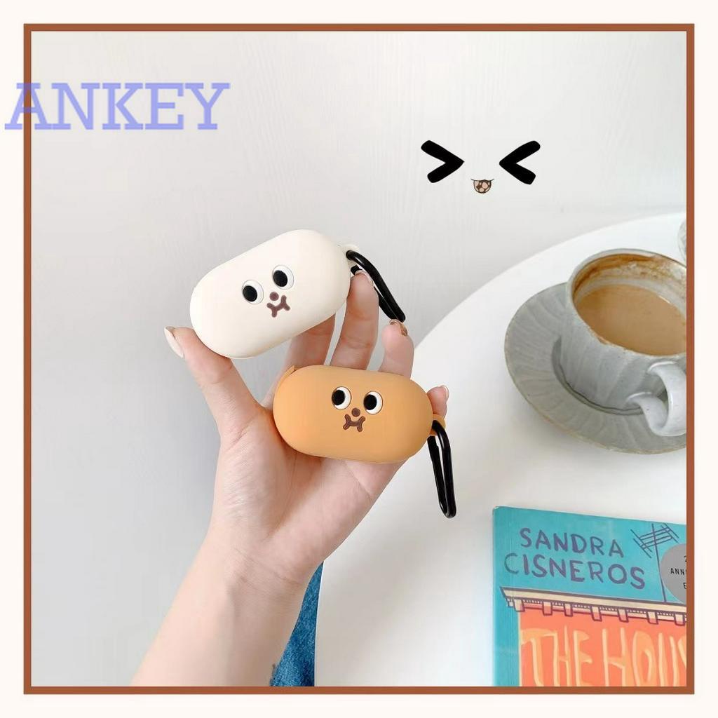 Samsung Galaxy Buds+ Buds Plus Case Hộp Đựng Tai Nghe Chống Sốc Bằng Silicone Mềm Có Móc Khóa Kiểu Hàn Quốc Cho Samsung Galaxy Bud + Plus