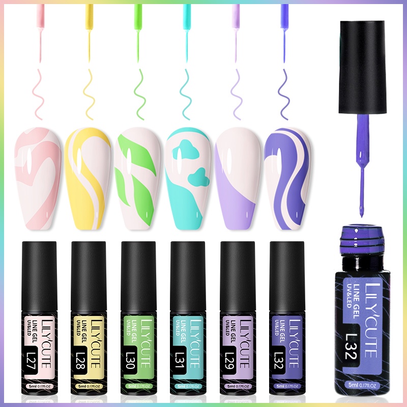 Lọ nước sơn móng tay UR SUGAR 5ml uv led nhiều màu sắc thời trang