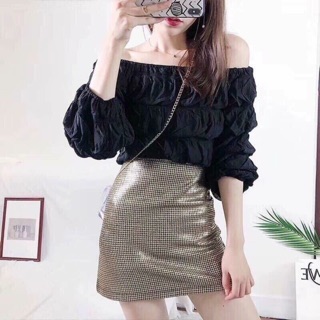 Áo trễ vai sếp tầng
