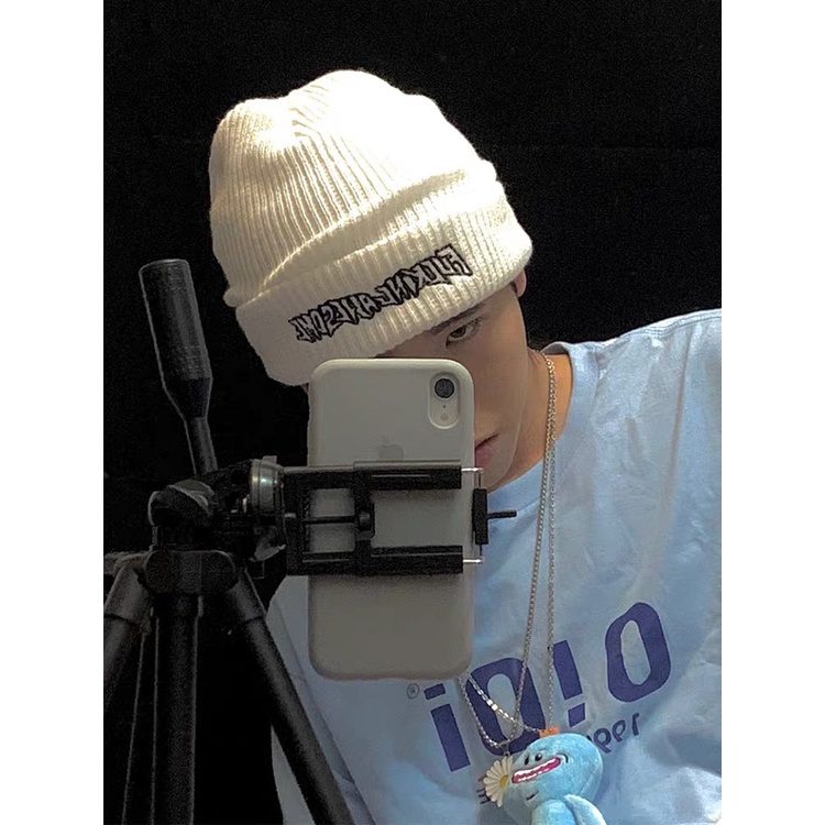 Mũ len Beanie nam nữ Hàn Quốc phong cách thời trang ulzzang giá rẻ Fuckinganser - L08