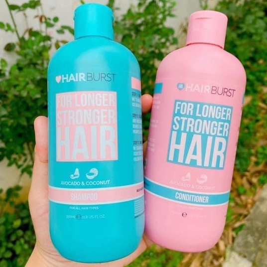 Cặp Gội Xả Hair Burst Tinh Chất Dừa Bơ 350ml