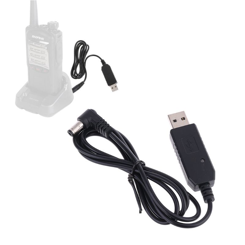 Dây Cáp Sạc USB Hai Đầu Dành Cho Radio Cầm Tay