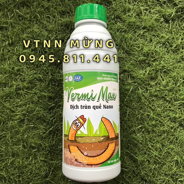 DỊCH TRÙNG QUẾ NANO VERMI MAX 1lít - TANIXA