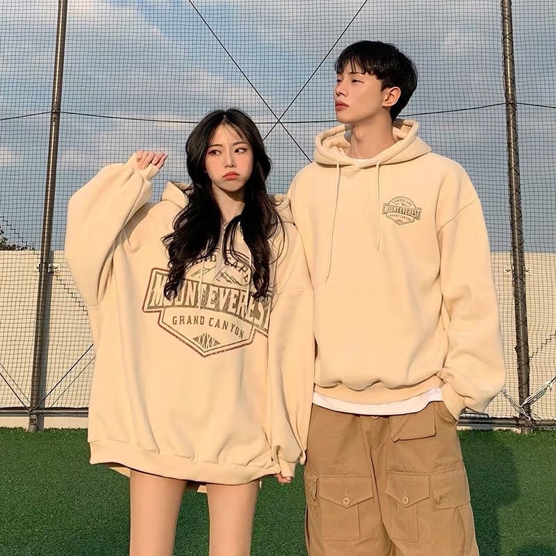 [REC1010 giam 20k]Áo hoddies đôi trần bông chất dày dặn hàng QUẢNG CHÂU thời trang thu đông