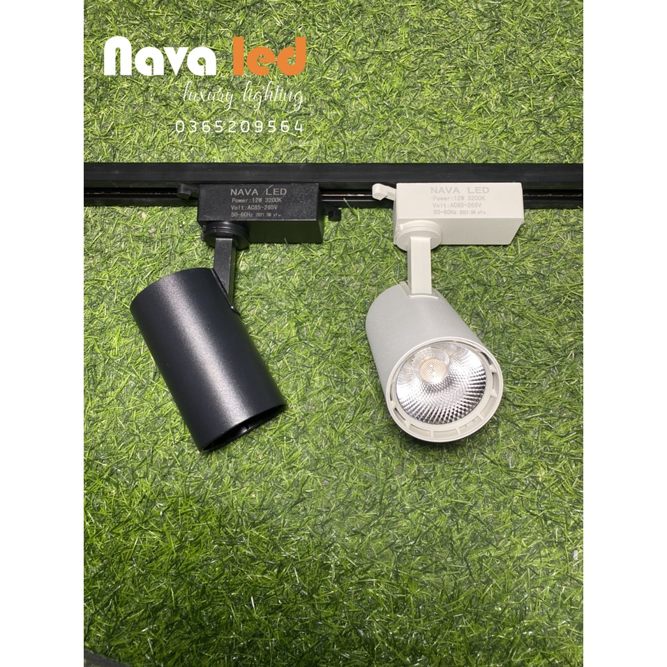 Đèn rọi ray, đèn rọi tranh 12w siêu sáng - navaled